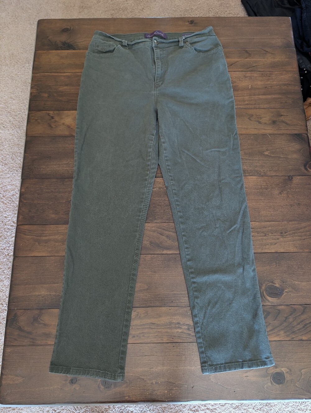 Gloria Vanderbilt Green Jeans